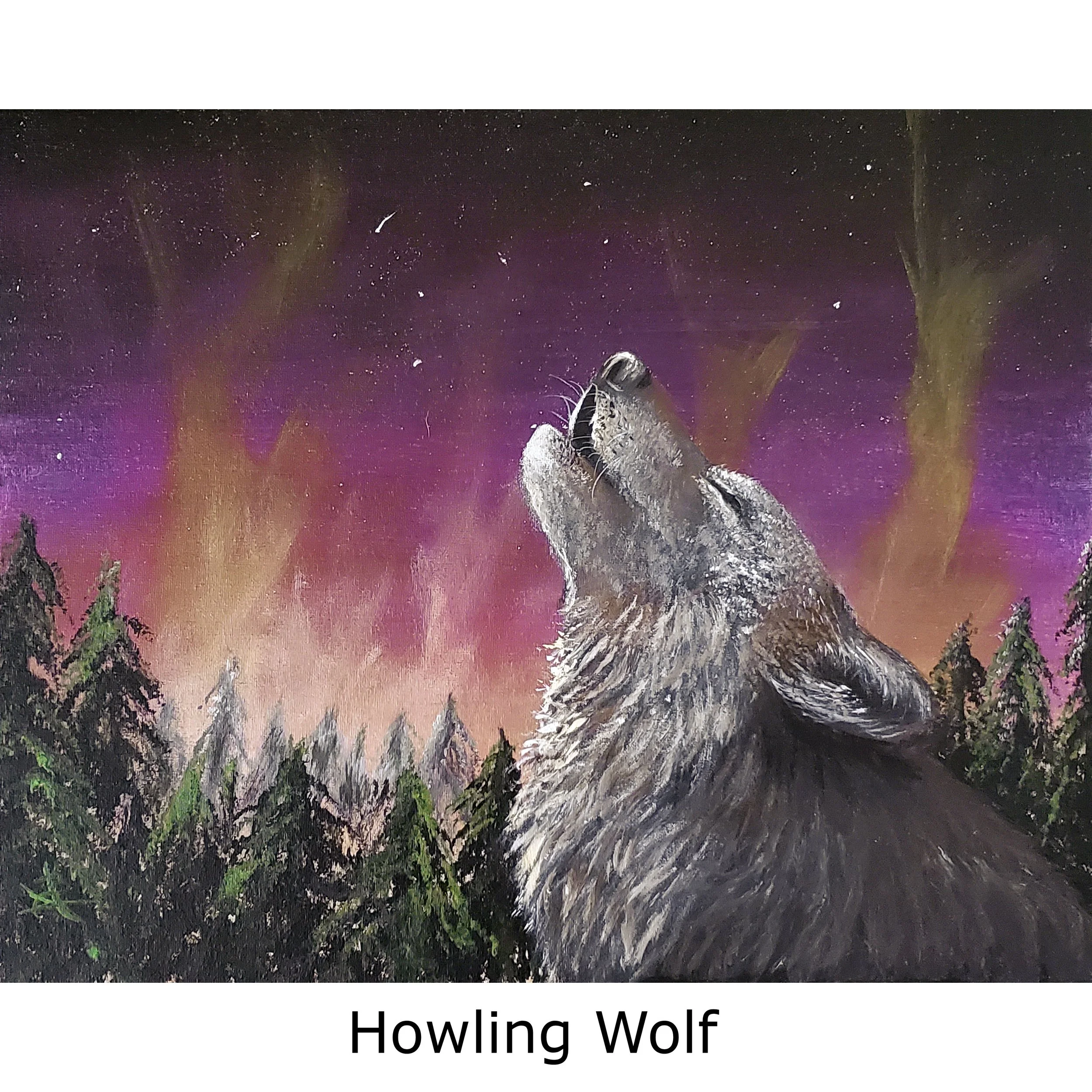 Howling Wolf — Michelle the Painter